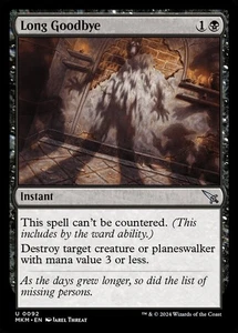 Long Googbye, Murders at Karlov Manor, MTG, Uncommon Foil Card, 0092 - Bild 1 von 1
