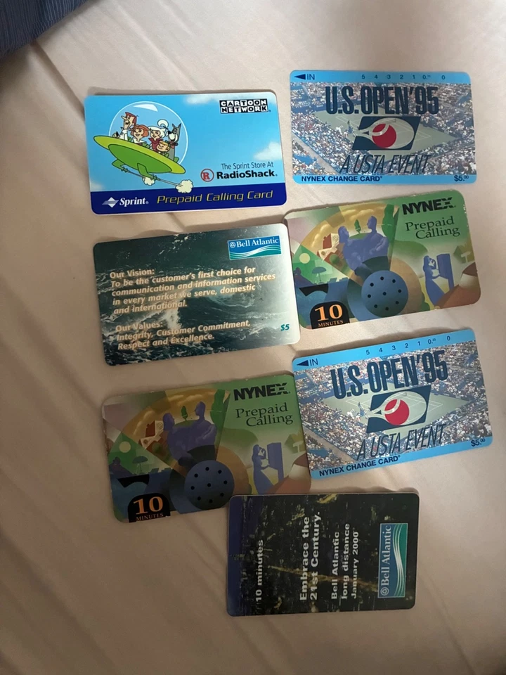 Prepaid 1995 Phone Card Bell Atlantic and NYNEX - Image 1 of 1