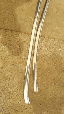 Buick Electra 225 Riviera 1959 lote de molduras de riel de techo Foto 1 de 3