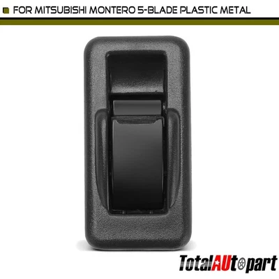 Interruptor de ventana eléctrica para Mitsubishi Montero 5 palas plástico metal pasajero delantero Foto 1 de 4