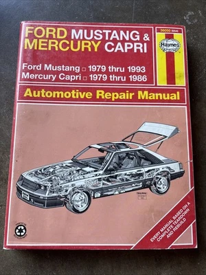 Haynes 1979-1993 Ford Mustang & Mercury Capri Auto Repair Manual 36050 — 第 1/2 张图片