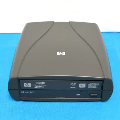 HP DVD 740 External DVD RW Super Multi DVD Burner drive dvd740 - Image 1 of 3