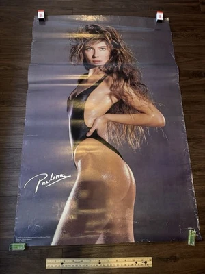 Póster Paulina Porizkova Funky Enterprises 1986 - medidas 34x22,5 Foto 1 de 4