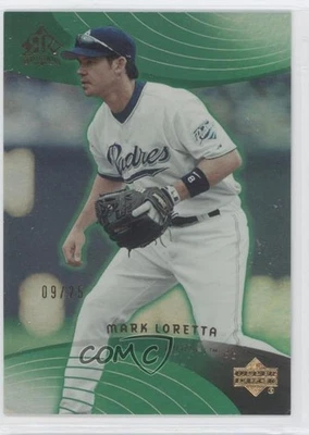 2005 Upper Deck Reflections Emerald /25 Mark Loretta #78 - Image 1 of 2
