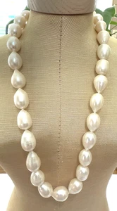 Collar de perlas BARROCO con captura de ley - Imagen 1 de 1