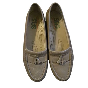 SAS Tripad Comfort Mocha Loafers Women's 7.5 M Tassel/Kiltie Comfort Shoes - Picture 1 of 10