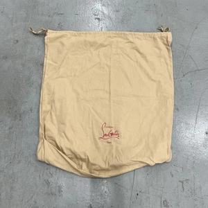 Christian Louboutin LARGE Logo Dust Bag Drawstring Bag - Picture 1 of 5