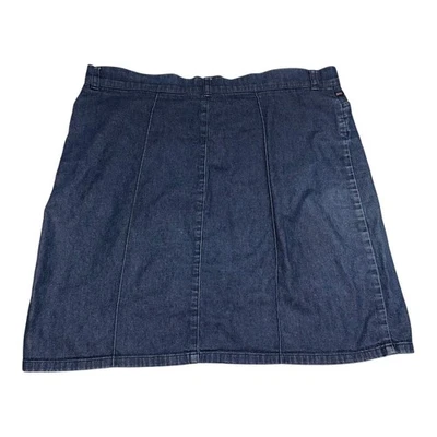 Polo Jeans Co. Ralph Lauren Denim Línea A Jean Falda Para Mujer 14 (35" Cintura) Foto 1 de 4