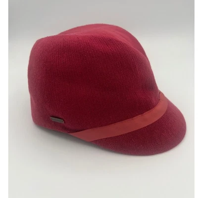 De Colección Gorra Kangol Sweetcorn Colette Nueva con Etiquetas Sombrero para Mujer Granate Rojo Cinta Borde L RETRO Foto 1 de 4