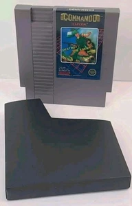 Commando 1985 Nintendo Entertainment System Nes With Dust Sleeve Vintage - Picture 1 of 4