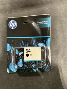 Neu Original HP 64 Tintenpatrone Schwarz - Bild 1 von 2