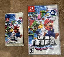 🔥 In Hand SUPER MARIO BROS WONDER Exclusive Trading Card Pack Nintendo Switch