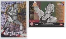 2012-13 Fleer Retro 1997-98 Metal Universe Precious Gems /100 Lou Hudson HOF