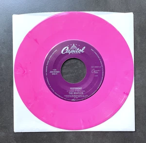 7" The Beatles - Yesterday - US Capitol pink vinyl - Imagen 1 de 1
