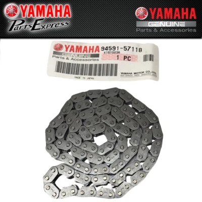 全新 2008 - 2020 年 YAMAHA WR250R WR 250R 250X 原始设备制造商凸轮定时链 94591-57118-00 — 第 1/2 张图片