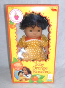 Muñeca Kenner Strawberry Shortcake Baby Orange Blossom 1983 de colección en caja original - Imagen 1 de 17