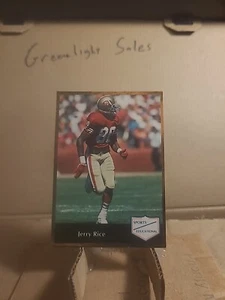 1991 Jerry Rice 49ers Sports Educational Magazine Card #22 - Picture 1 of 2