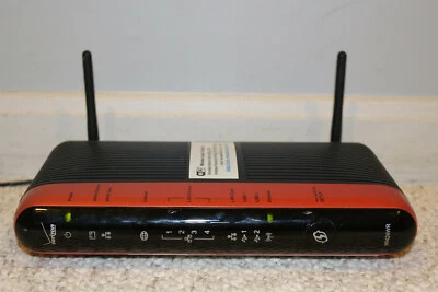 Verizon FIOS Actiontec MI424WR Rev I Wireless Router Cable Modem w/ power supply - Image 1 of 2