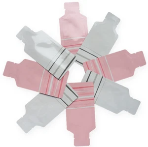 Water Proof Heat Seal Bottle Bags, Foil Packaging Bags For Cosmetic 100 Pcs - Picture 1 of 8