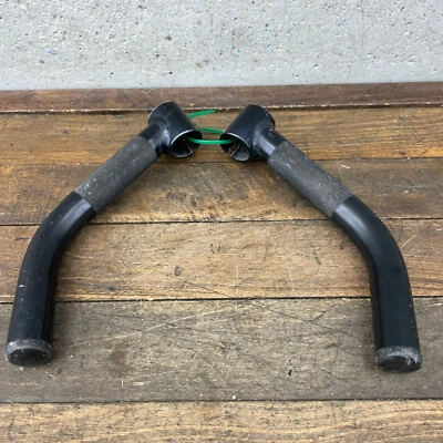 Vintage Control Tech Bar Ends 22.2 Black 90s Climbing Bars MTB Fits Control Tech - Image 1 of 4