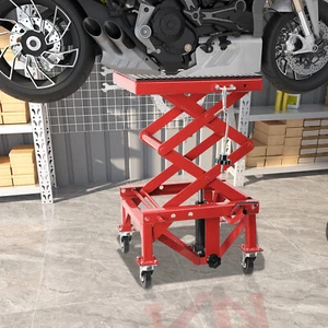 Elevador de moto hidráulico elevador de moto soporte elevador de moto hasta 350Lbs/158kg - Imagen 1 de 12
