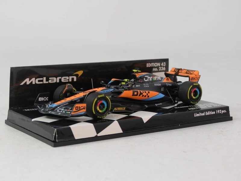 MINICHAMPS 537234704 McLAREN - F1 MCL60 TEAM McLAREN N 4 AUSTRALIAN GP 2023 LAND