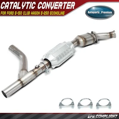 Right Catalytic Converter for Ford E-150 E-150 Club Wagon E-250 Econoline 4.2L - Image 1 of 4