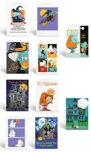 Verschiedene süße Halloween Grußkarten | Verschiedene lustige Halloween Karten - Bild 1 von 13