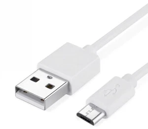 USB Micro Charger Cable for Older Samsung Phone Tablet Sony LG Charing Data 1m - Picture 1 of 1