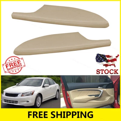Replacement Door Panels Armrest Cover Fits Honda Accord Coupe 2008-2012 Tan Foto 1 de 4