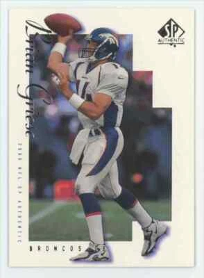 2000 SP Authentic Brian Griese Denver Broncos #28 - Image 1 of 2