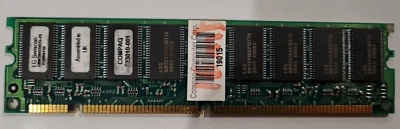 1 x HP 323010-001 16MB 100MHz PC100 non-ECC Unbuffered CL2 168-Pin DIMM 3.3V RAM - Image 1 of 2