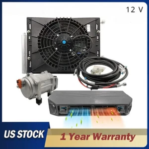 Underdash Air Conditioning Conditioner 12V Heat&Cool A/C Kit Universal Auto Car - Picture 1 of 16