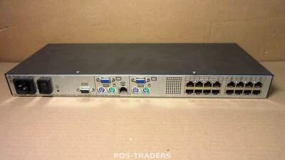 340387-001 HP 2x16-port CAT5 Server Console Switch KVM RJ-45 PS/2 VGA - Bild 1 von 2