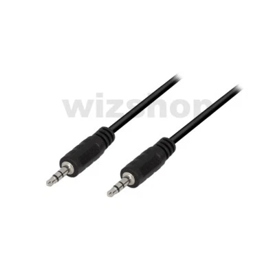 Cavo Audio Jack 3.5 mm maschio maschio da 0,2 a 10 metri prolunga casse cuffie - Immagine 1 di 4