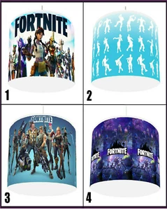 FORTNITE GAMING Kids Ceiling Light Shade 8" (20cm ), 10"(25cm) in 4 DESIGNS - Picture 1 of 5