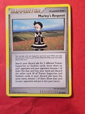 2008 Pokemon Diamond and Pearl Stormfront #87 Marley's Request, UC, NF/H, cd15 - Image 1 of 3