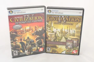 Sid Meier's Civilization IV: Gold Edition, (2007) + Beyond the Sword Expansion - Picture 1 of 3