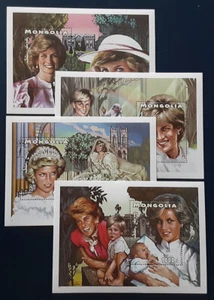 Juego de sábanas MONGOLIA 1997 1000F MNH Diana 2278-2 - Imagen 1 de 3