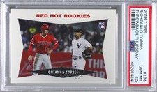 2018 Throwback Thursday #TBT /1029 Gleyber Torres Shohei Ohtani PSA 10 Rookie RC
