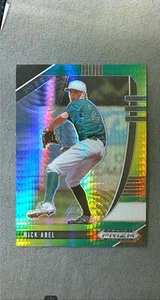 2020 Panini Prizm Draft Picks Green Yellow Hyper Prizm #15 Mick Abel - Picture 1 of 2