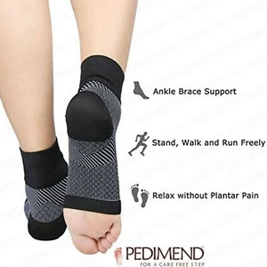 Pedimend™ Compression Ankle Sleeves for Achilles Tendonitis, Plantar Fasciitis - Picture 1 of 12