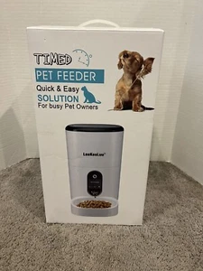 Leekooluu Automatic pet feeder HD 1080P Camera Cat Feeders 6L Wi-Fi - Picture 1 of 4
