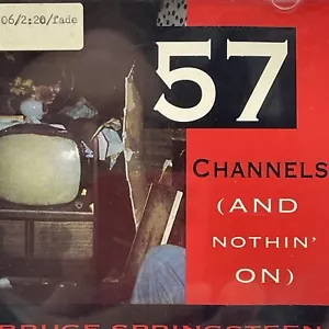 Promotional Bruce Springsteen 57 Channels And Nothing On Very Rare CD - Foto 1 di 7