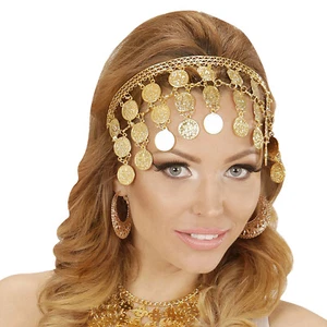 Orientalischer Bauchtänzerin Haarschmuck Haremsdame Zigeunerin Schmuck Kostüm - Bild 1 von 5
