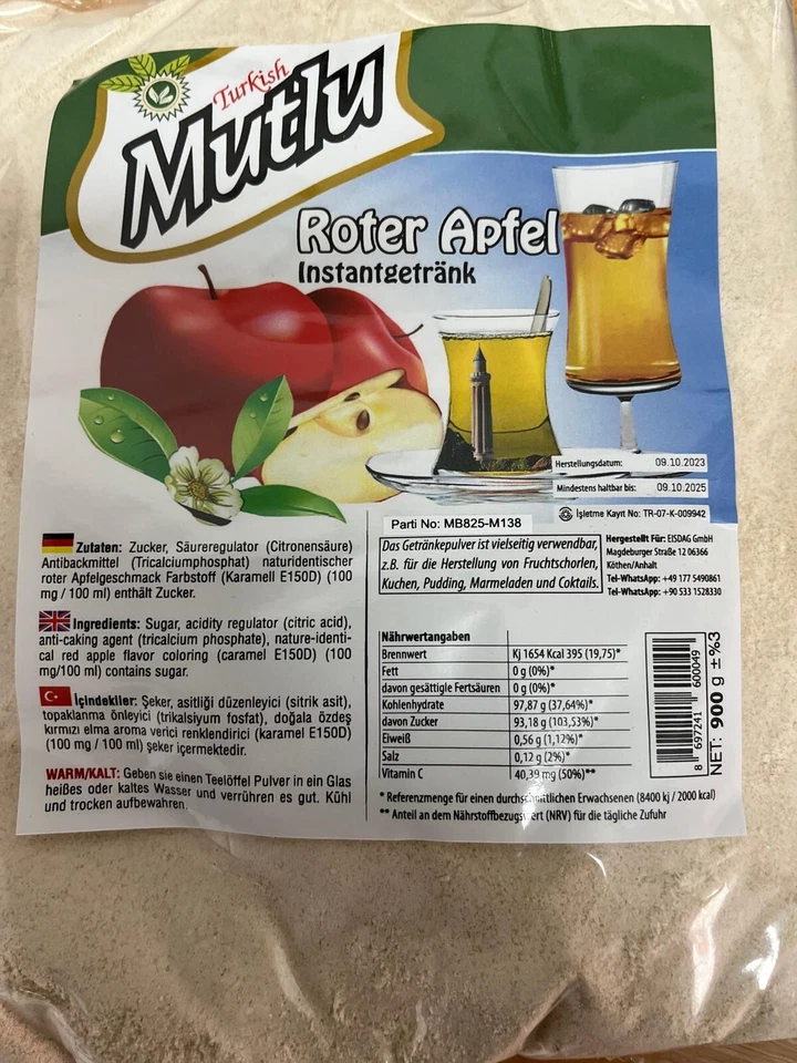 900g Türkischer Apfeltee Rot - Bild 1 von 1