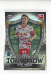 2021-22 Topps Chrome Sapphire Bundesliga Heroes of Tomorrow Sidney Raebiger - Picture 1 of 1