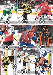 U PICK 4 CARD LOT 2019-20 19-20 Upper Deck Series 1 & 2 Base set cards #1-450 - Picture 1 of 1
