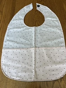 Adult Bib Clothing Protector with Pockets Handmade Elderly Handicapped Disabled - Picture 1 of 5
