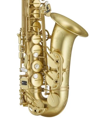 Antigua Winds Model 25 PowerBell Alto Saxophone - Classic Unlacquered - Image 1 of 4